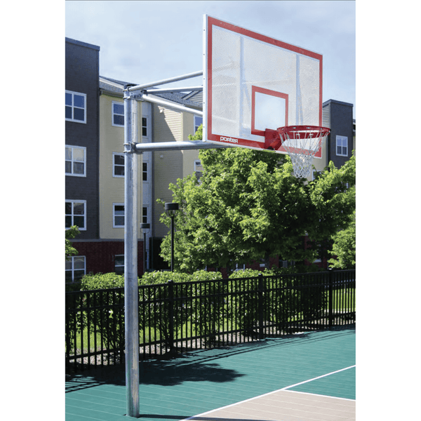 Porter 4' Extension Super Duty Fixed Height Basketball Hoop