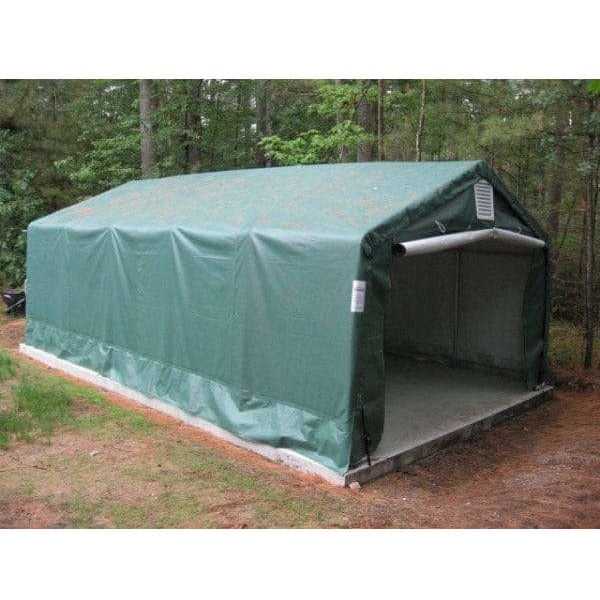 Rhino Shelter Garage 12’W x 20’L x 8’H House Style - GA122008HGN