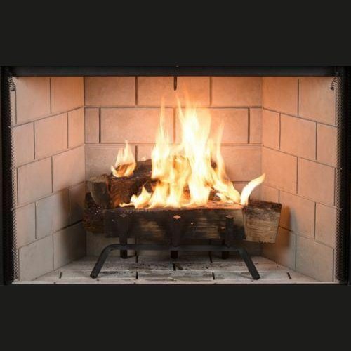 Superior 38" Traditional Wood Burning Fireplace, Fully Insulated Firebox - WRT3538WS - Backyard Provider