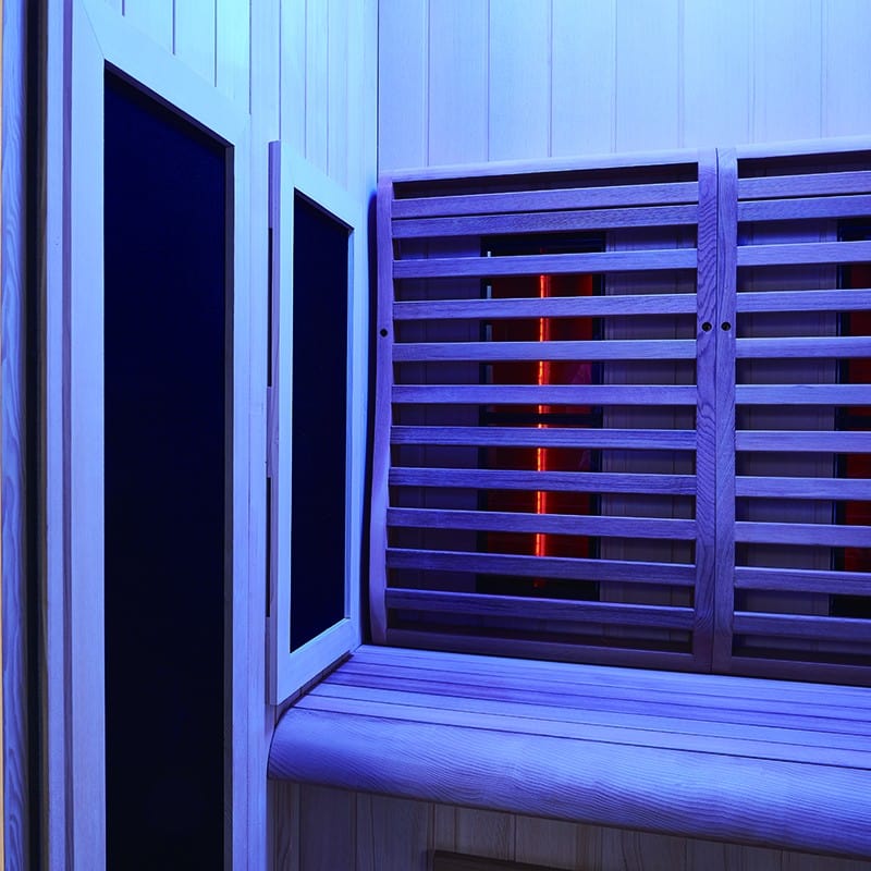 Sauna Hammam BOREAL® SIGNATURE INFRARED SAUNA - 110 FULL SPECTRUM - 110X110X205 - MK51559096