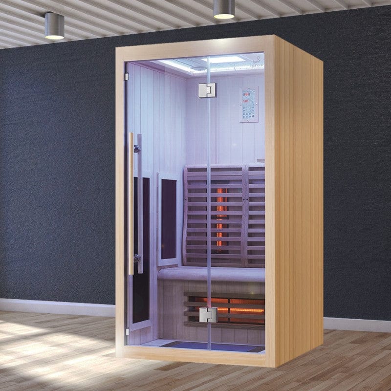 Sauna Hammam BOREAL® SIGNATURE INFRARED SAUNA - 110 FULL SPECTRUM - 110X110X205 - MK51559096