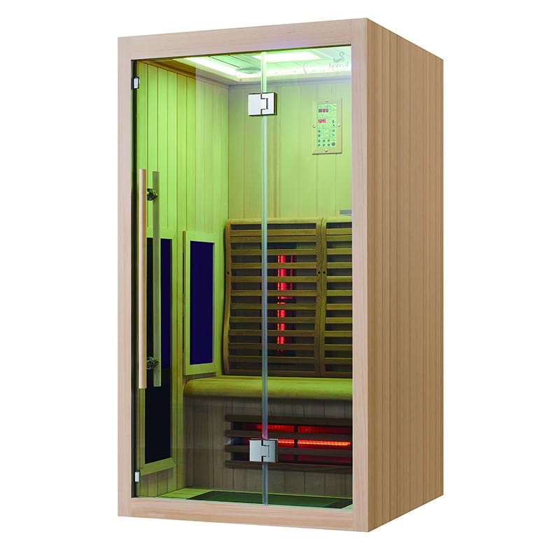 Sauna Hammam BOREAL® SIGNATURE INFRARED SAUNA - 110 FULL SPECTRUM - 110X110X205 - MK51559096