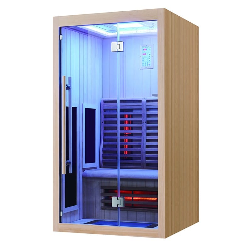 Sauna Hammam BOREAL® SIGNATURE INFRARED SAUNA - 110 FULL SPECTRUM - 110X110X205 - MK51559096