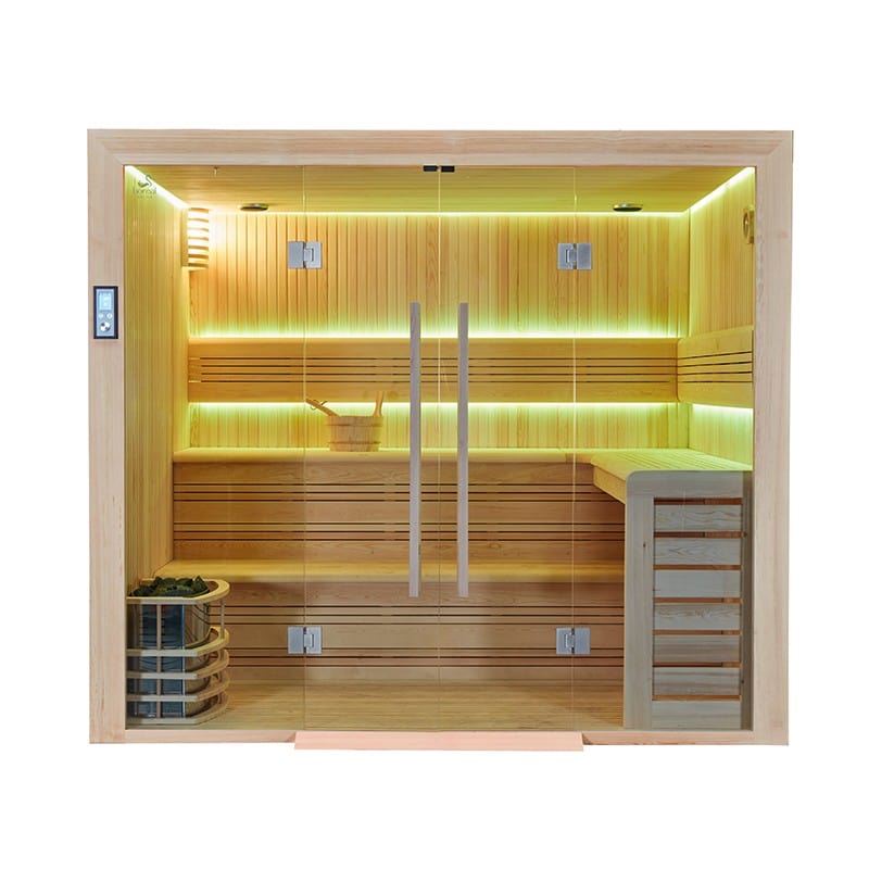 Sauna Hammam SAUNA PMR BOREAL® BALTIK PRO 240 FOR 6 TO 7 PEOPLE - PREORDER 3-6Months