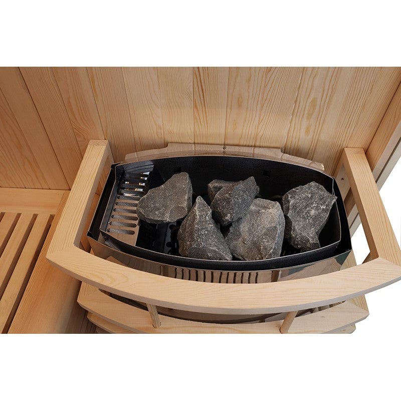 Sauna Hammam BOREAL® BALTIK 160 CORNER SAUNA - 3/4 PLACES - 160X160X210 CM - MK530140551