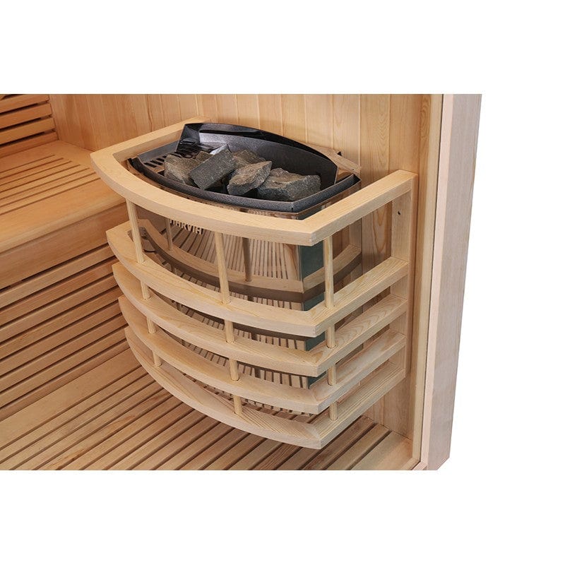 Sauna Hammam BOREAL® BALTIK 180 CORNER SAUNA - 5 PLACES - 180X180X210 CM - MK530140541