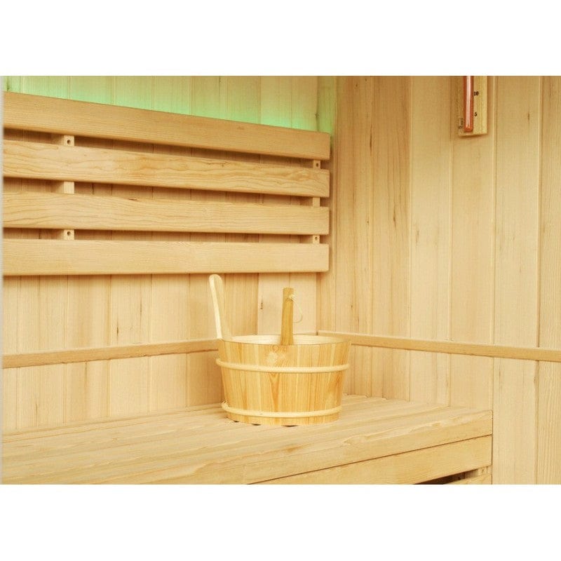 Sauna Hammam FINNISH CORNER SAUNA NORDICA® VAPEUR V34 3-4 PLACES - 150 X 150 X H.200 - MK51561883