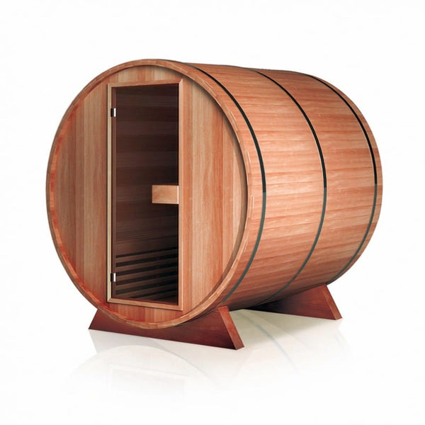 Sauna Hammam BOREAL® TRC RED CEDAR OUTDOOR SAUNA - BARREL BARREL 180 * 180 - MK530139872