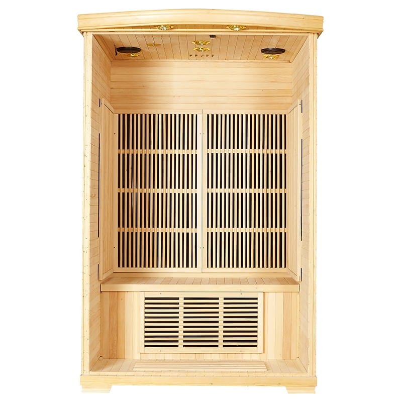 Sauna Hammam NORDICA® CARBONE IR2 infrared sauna - 2 PLACES 120x100 - MK51562016