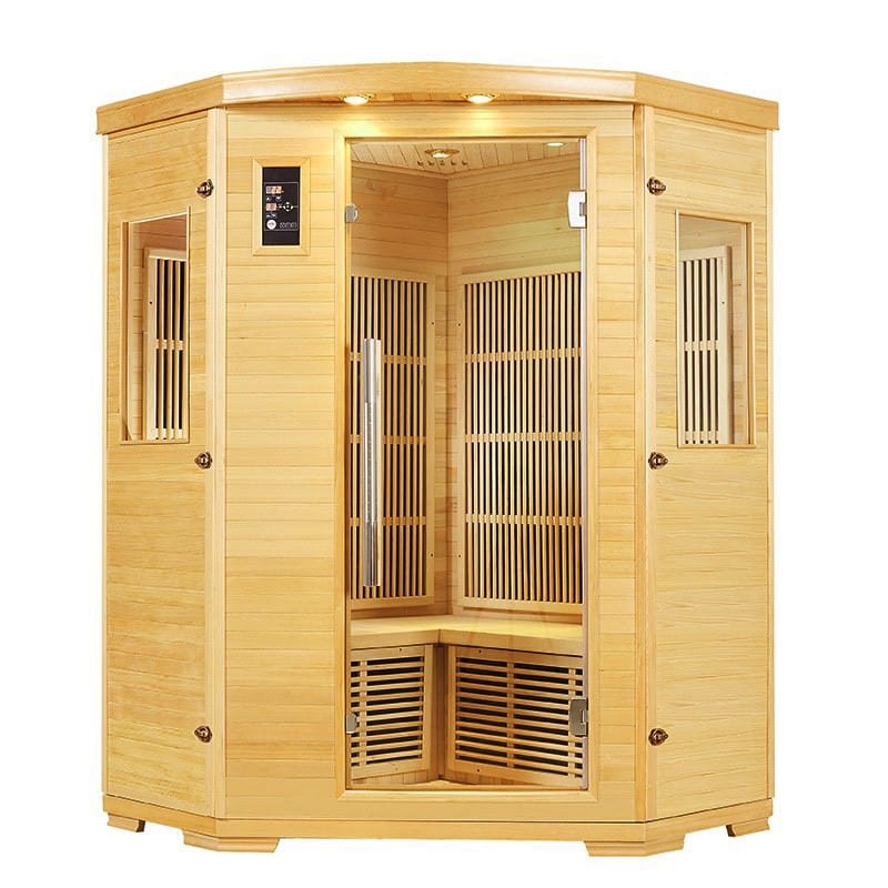 Sauna Hammam NORDICA® CARBONE IR23 INFRARED SAUNA 2 TO 3 PLACES - 125X125 - MK51562140