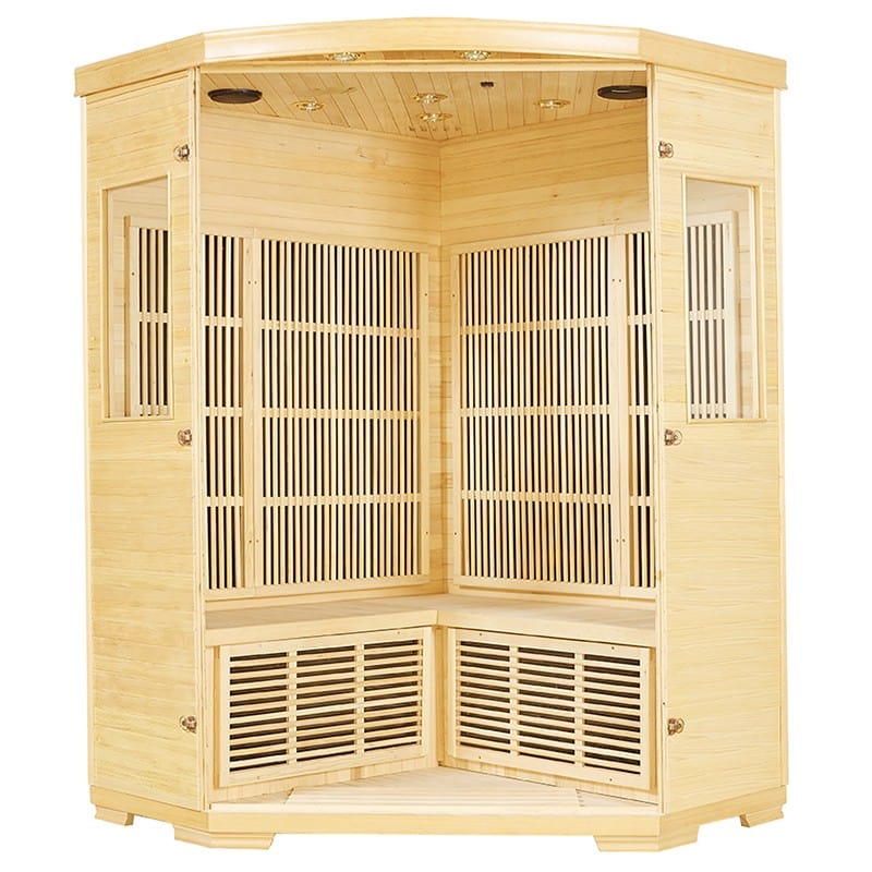 Sauna Hammam NORDICA® CARBONE IR23 INFRARED SAUNA 2 TO 3 PLACES - 125X125 - MK51562140