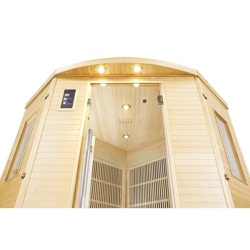 Sauna Hammam NORDICA® CARBONE IR23 INFRARED SAUNA 2 TO 3 PLACES - 125X125 - MK51562140