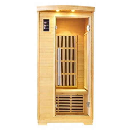 Sauna Hammam NORDICA® CARBONE IR1 INFRARED SAUNA 1 PLACE 90X90 - MK51562015