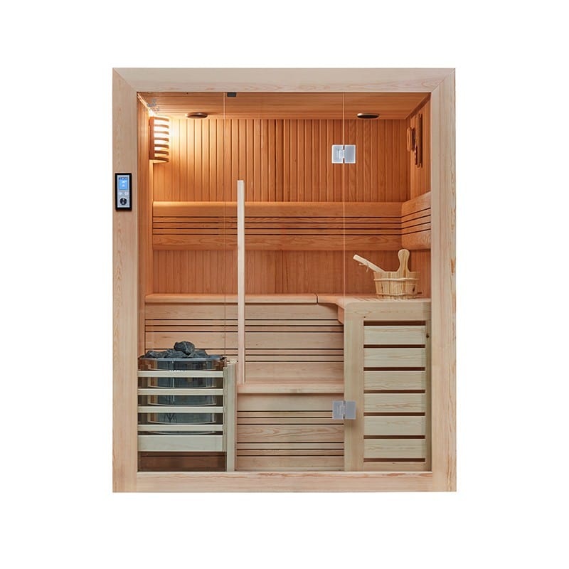 Sauna Hammam BOREAL® BALTIK TRADITIONAL SAUNA 170 - 170X150X210 CM - MK53017803