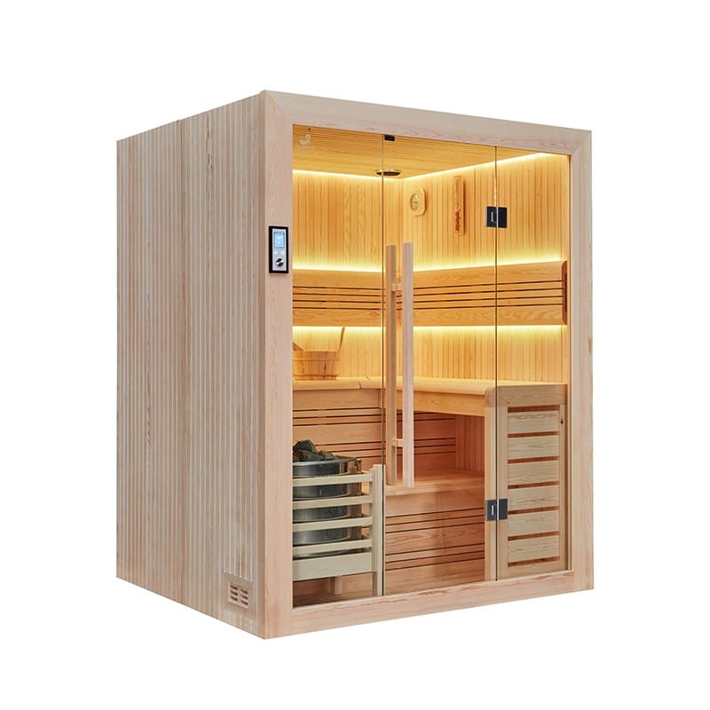 Sauna Hammam BOREAL® BALTIK TRADITIONAL SAUNA 170 - 170X150X210 CM - MK53017803