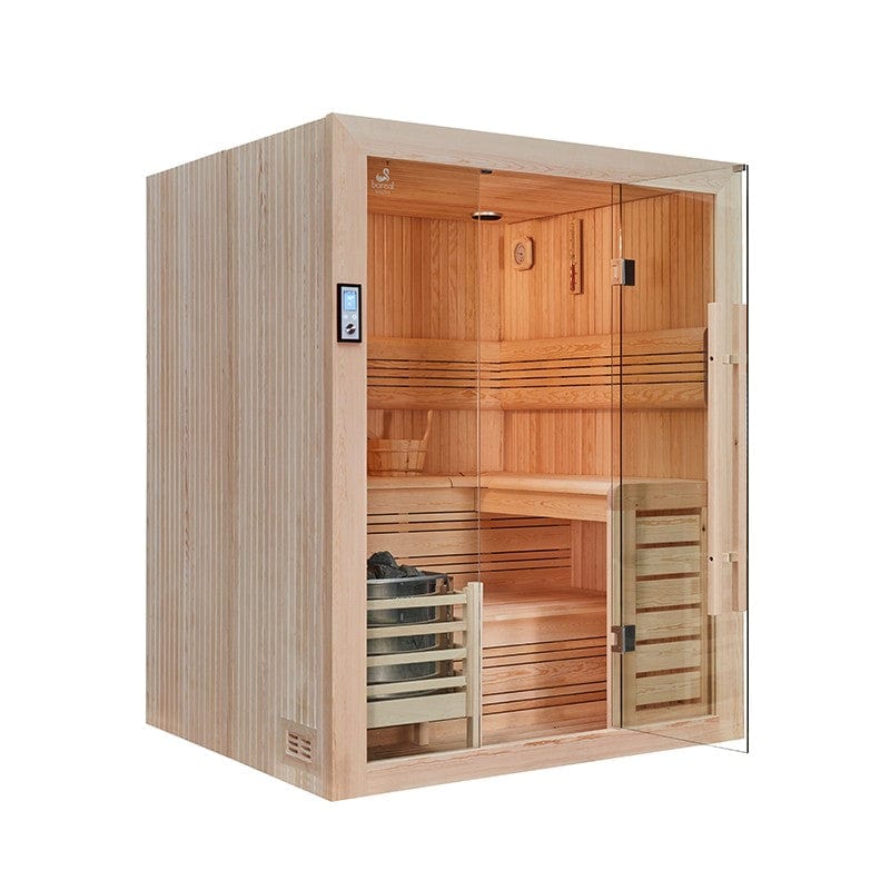 Sauna Hammam BOREAL® BALTIK TRADITIONAL SAUNA 170 - 170X150X210 CM - MK53017803