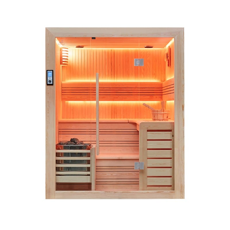 Sauna Hammam BOREAL® BALTIK TRADITIONAL SAUNA 170 - 170X150X210 CM - MK53017803