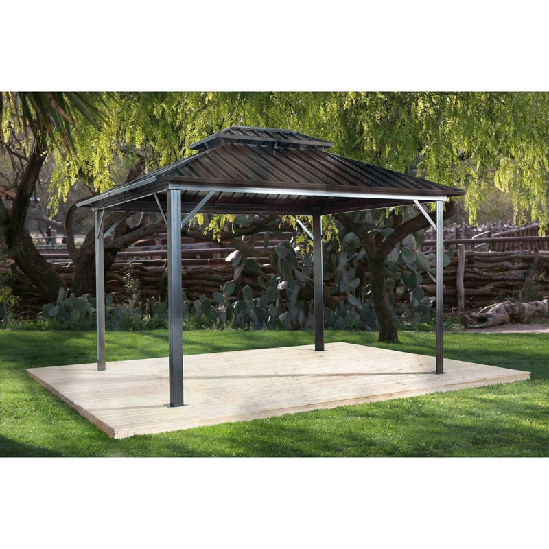 Sojag™ Genova II Double-Roof Gazebo with Mosquito Netting