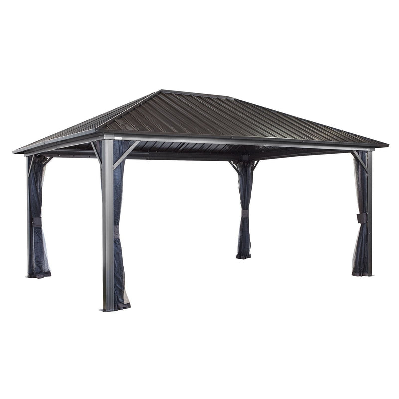 Sojag™ Genova Gazebo Steel Roof with Mosquito Netting