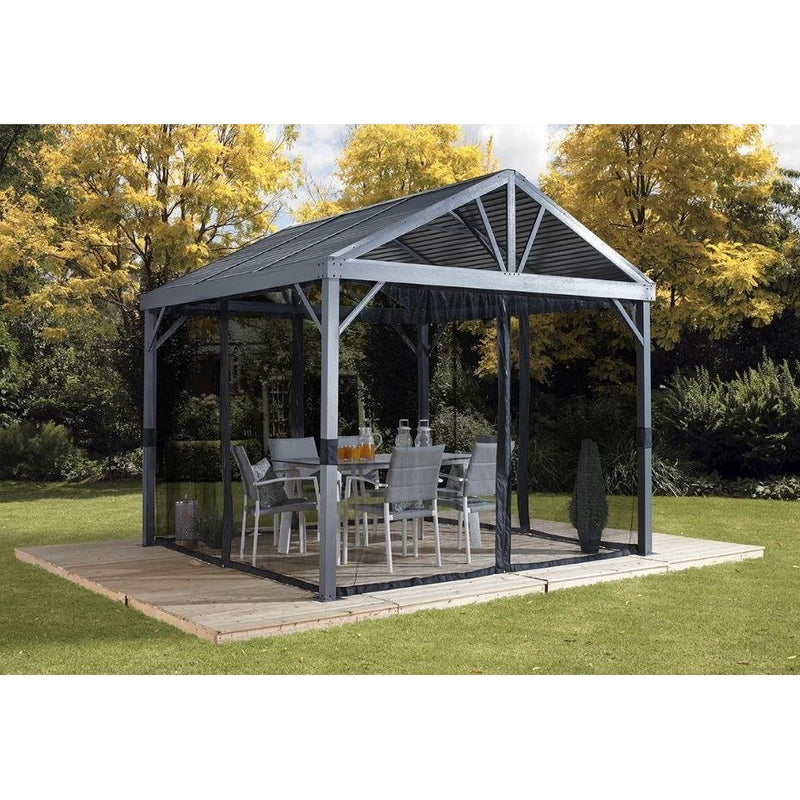 Sojag™ Sanibel I Gazebo Steel Roof with Mosquito Netting