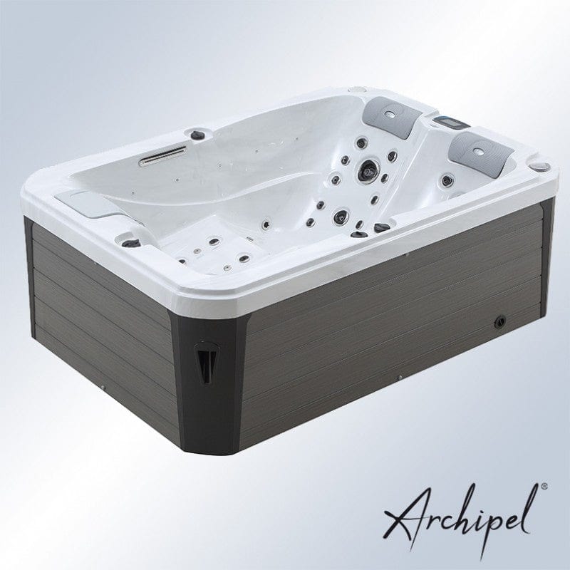 Sauna Hammam - ARCHIPEL® GT2 WHITE MARBLE 2-SEATER ELONGATED SPA - BALBOA THERAPEUTIC SPA 210X148 - MK53015073