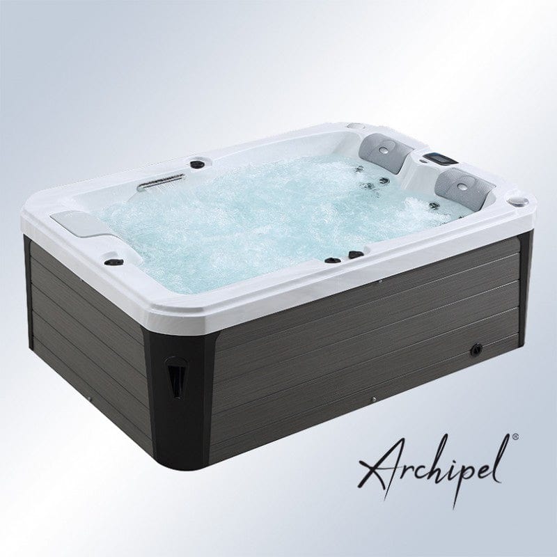 Sauna Hammam - ARCHIPEL® GT2 WHITE MARBLE 2-SEATER ELONGATED SPA - BALBOA THERAPEUTIC SPA 210X148 - MK53015073