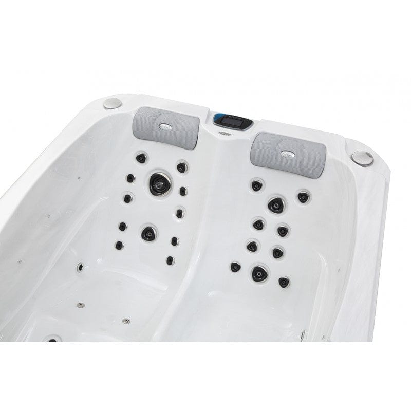 Sauna Hammam - ARCHIPEL® GT2 WHITE MARBLE 2-SEATER ELONGATED SPA - BALBOA THERAPEUTIC SPA 210X148 - MK53015073