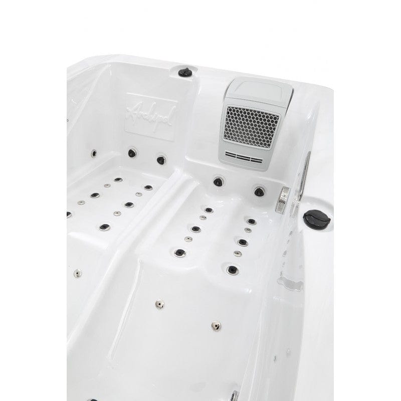 Sauna Hammam - ARCHIPEL® GT2 WHITE MARBLE 2-SEATER ELONGATED SPA - BALBOA THERAPEUTIC SPA 210X148 - MK53015073