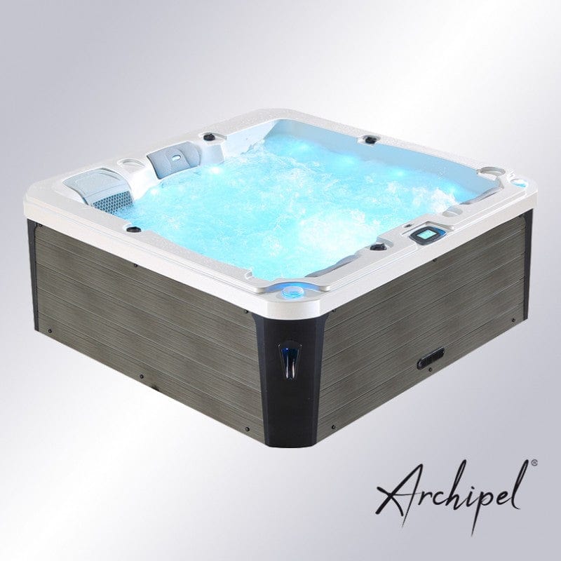 Sauna Hammam - ARCHIPEL® GT3 3-SEATER ELONGATED SPA PEARL WHITE - BALBOA THERAPEUTIC SPA 200X200 - MK53016000