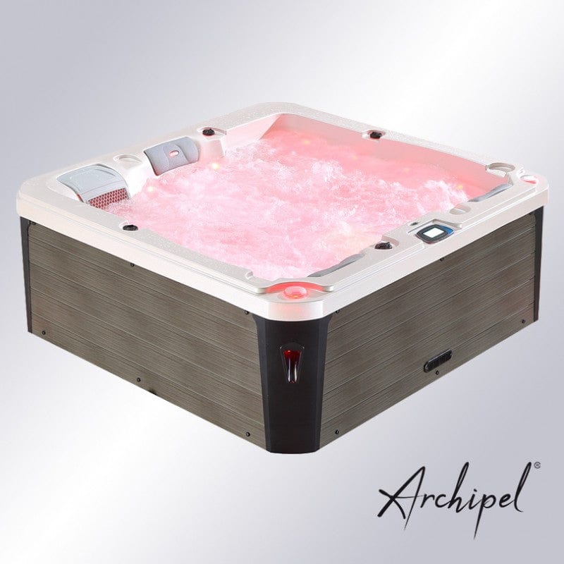 Sauna Hammam - ARCHIPEL® GT3 3-SEATER ELONGATED SPA PEARL WHITE - BALBOA THERAPEUTIC SPA 200X200 - MK53016000