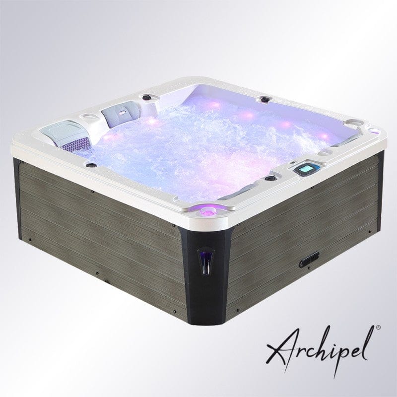 Sauna Hammam - ARCHIPEL® GT3 3-SEATER ELONGATED SPA PEARL WHITE - BALBOA THERAPEUTIC SPA 200X200 - MK53016000