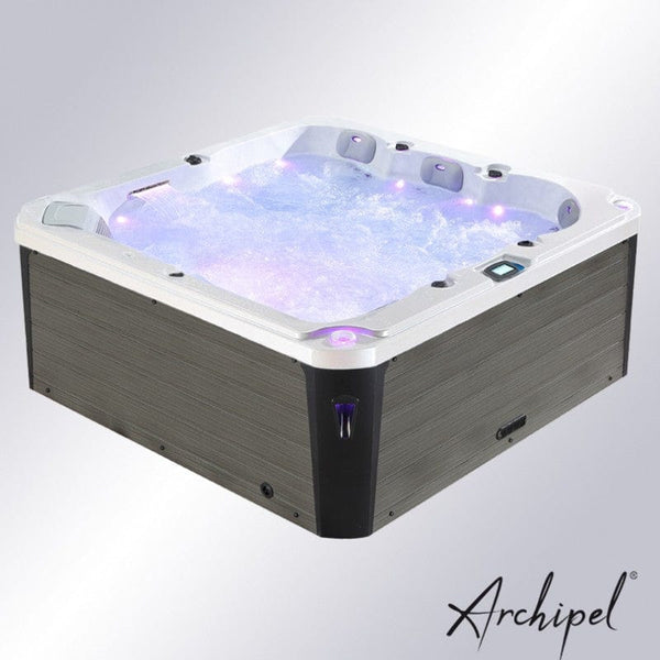 Sauna Hammam - 5-SEATER SPA ARCHIPEL® GT5 MAX PEARL WHITE - BALBOA® THERAPEUTIC SPA 215 X 215 CM - MK53016129