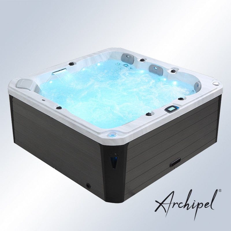 Sauna Hammam - ARCHIPEL® GT5 5-SEATER HOT TUB - BALBOA® THERAPEUTIC SPA 215 X 215 CM - PREORDER June 2023