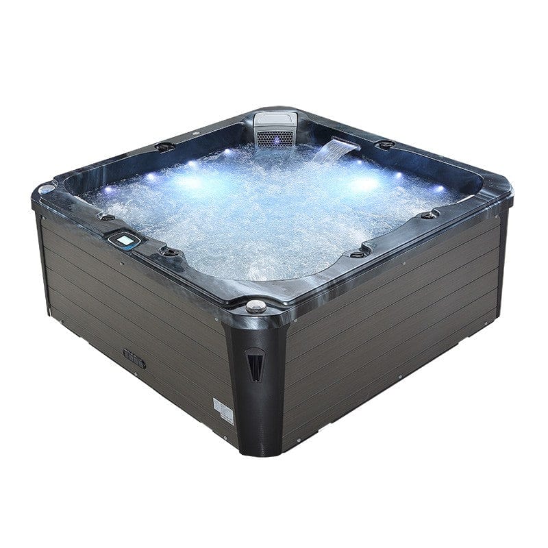 Sauna Hammam - 5-SEATER SPA ARCHIPEL® GT5 PRO MAX BLACK - BALBOA® THERAPEUTIC SPA 215 X 215 CM - PREORDER