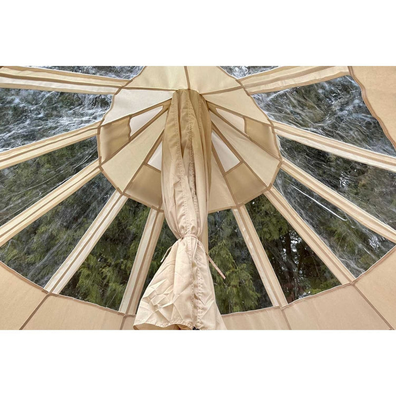 13' (4M) Stella™ Stargazing Canvas Tent - Backyard Provider