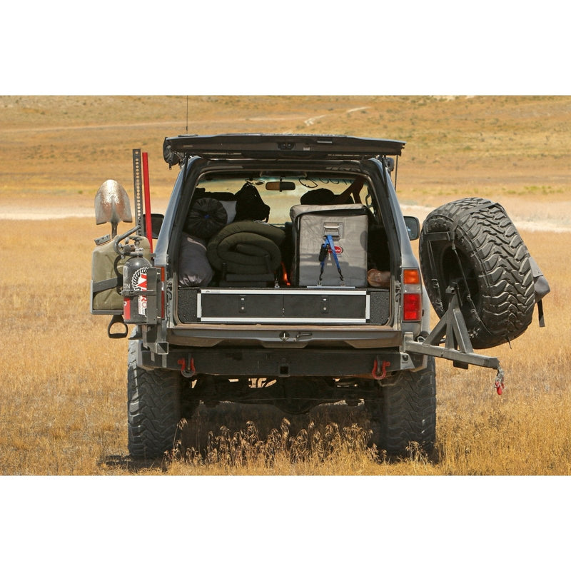 Goose Gear Stealth Sleep and Storage Packaged for Toyota Land Cruiser 1991-1997 80 Series - 43-3/8" W x 8" H x 40" D