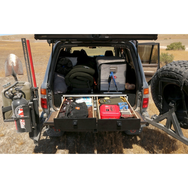 Goose Gear Stealth Sleep and Storage Packaged for Toyota Land Cruiser 1991-1997 80 Series - 43-3/8" W x 8" H x 40" D