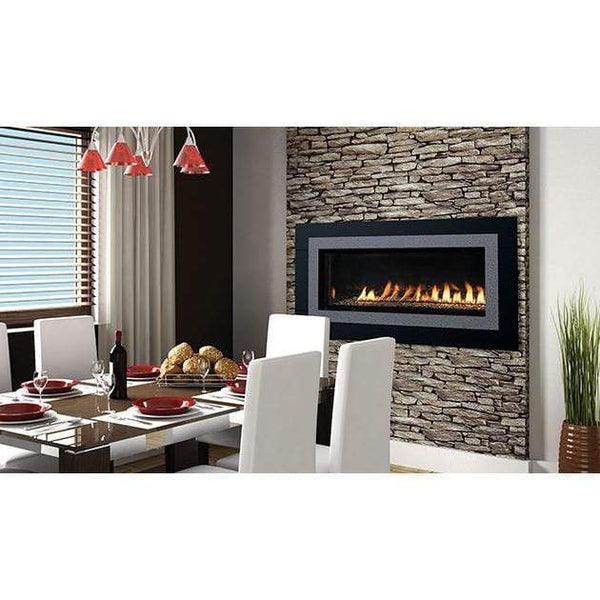 Superior 43" VRL4543 Vent-Free Contemporary Linear Gas Fireplace - VRL4543ZEN - Backyard Provider