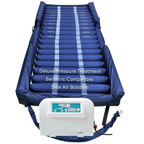 True Low Air Loss Bariatric Mattress, Alternating Pressure Pulsation and Air Bolsters