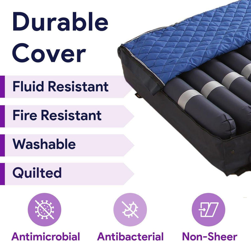 True Low Air Loss Bariatric Mattress, Alternating Pressure Pulsation and Air Bolsters