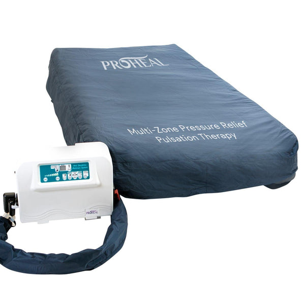 True Low Air Loss Bariatric Mattress, Alternating Pressure, Pulsation, Rails