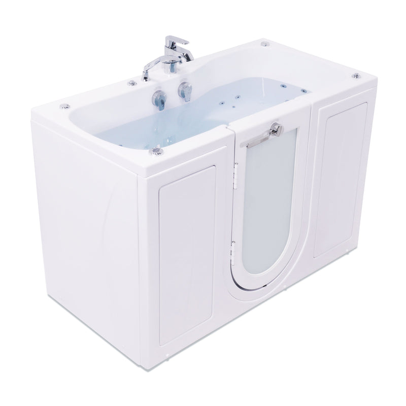 Ella's Bubble Tub4Two - Two Seat Acrylic Outward Swing Door Walk-In Bathtub (31.75″W x 60″L) - Backyard Provider