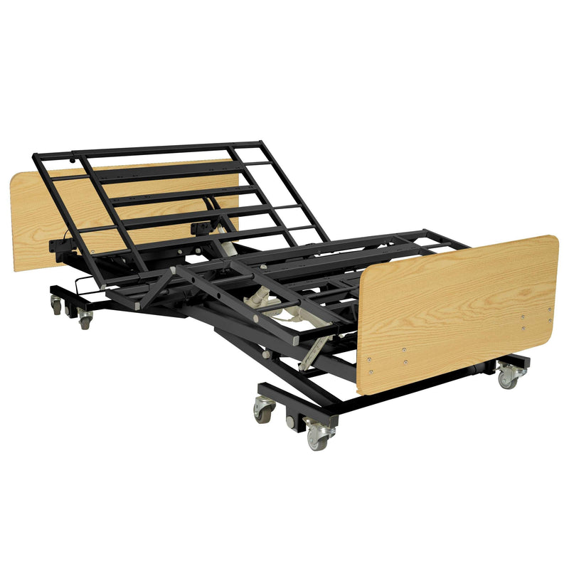 Ultra Low Electric Homecare Hospital Bed - Expandable Width