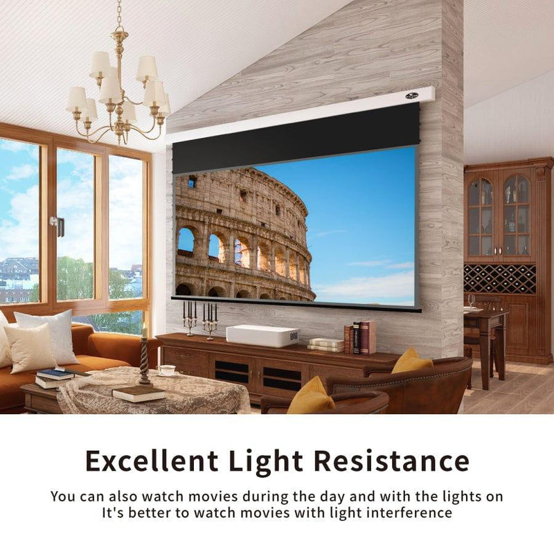 VIVIDSTORM PRO Slimline Motorized Tension UST ALR Projector Screen