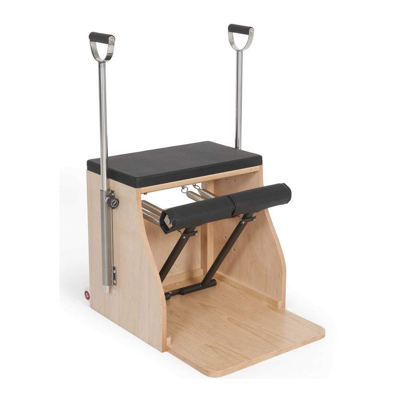 Elina Pilates Wood Combo Chair with Handles - Backyard Provider