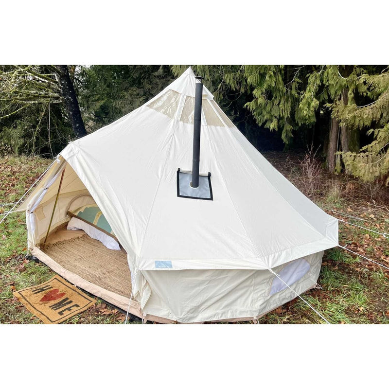 13' (4M) Stella™ Stargazing Canvas Tent - Backyard Provider