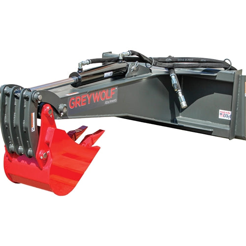 K & M Manufacturing GreyWolf™ Skid Steer Backhoe Attachment