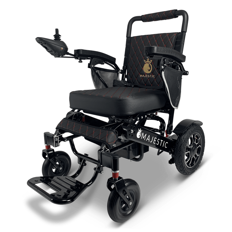 ComfyGo Majestic IQ-7000 Remote Controlled Electric Wheelchair With Optional Auto Fold