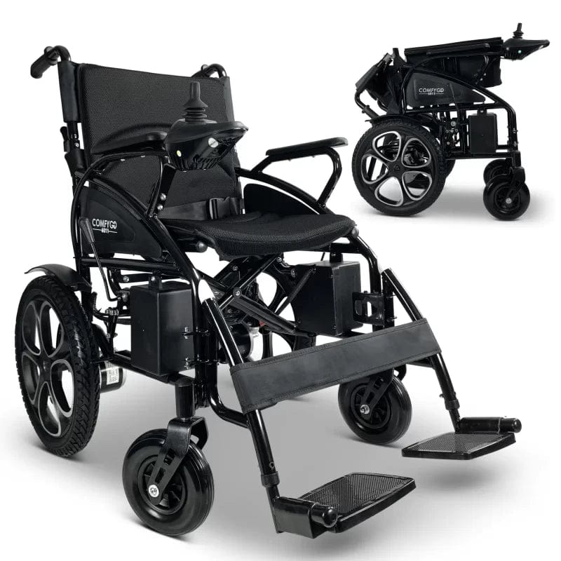 ComfyGo 6011 Folding Electric Travel Wheelchair