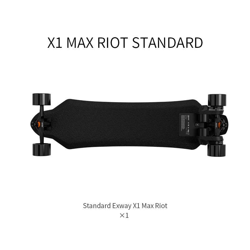 Exway X1 Max Electric Skateboard - EW-X1MAX-HUB - ePower Go